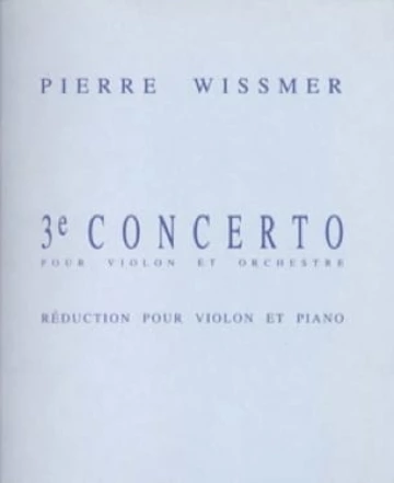3e concerto - réduction pour violon et piano Visual
